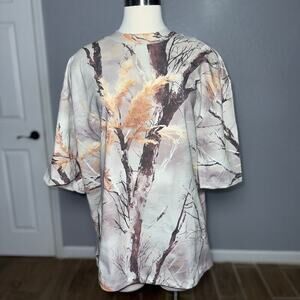 MNML Washed Dart Tee, Snow Camo 3XL